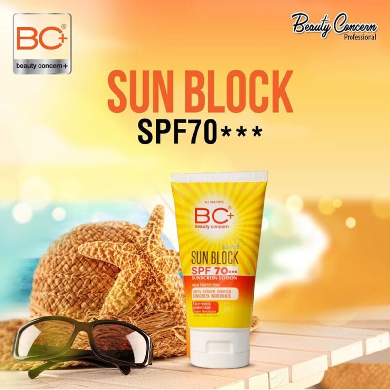 BC+ Beauty Concern Sunblock SPF70+++ (120ml)