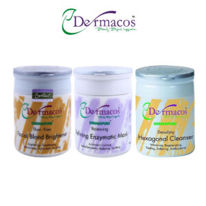 Dermacos Facial Jars Combination-2 (200ml Each) Pack of 3