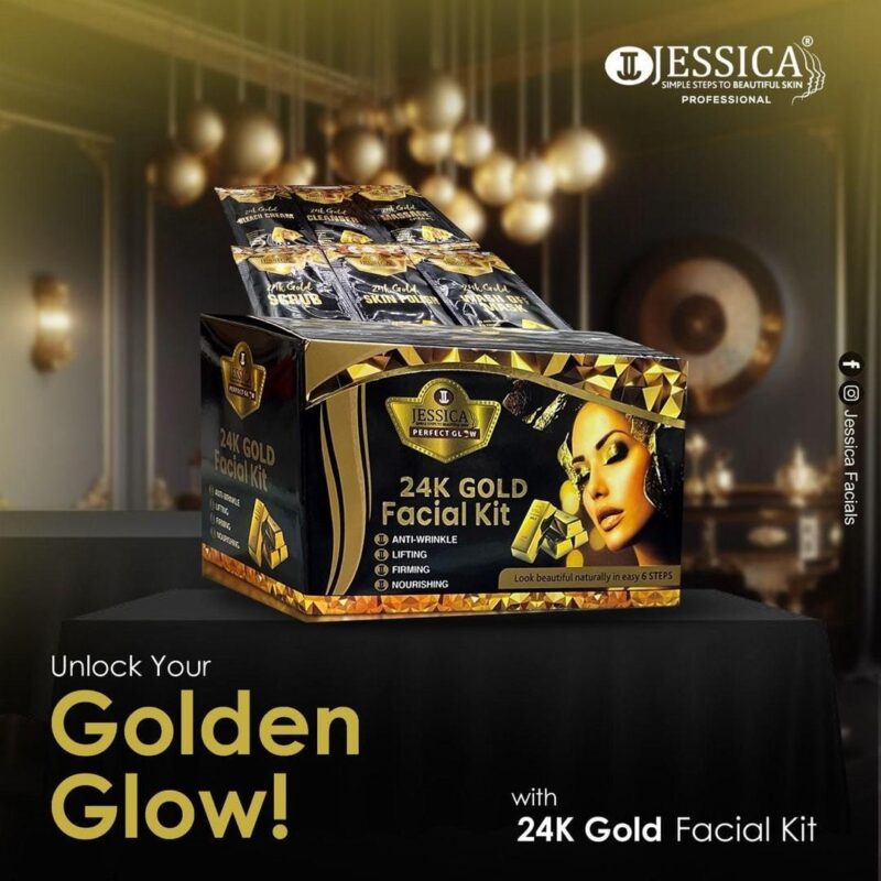 Jessica 24K Gold Facial Kit Trial Pack