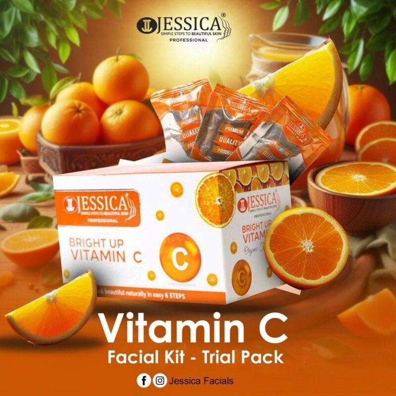 Jessica Brighten Up Vitamin-C Facial Kit Trial Pack