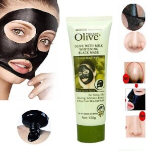 Natural Beauty Olive With Milk Whitening Black Mask (120gm)