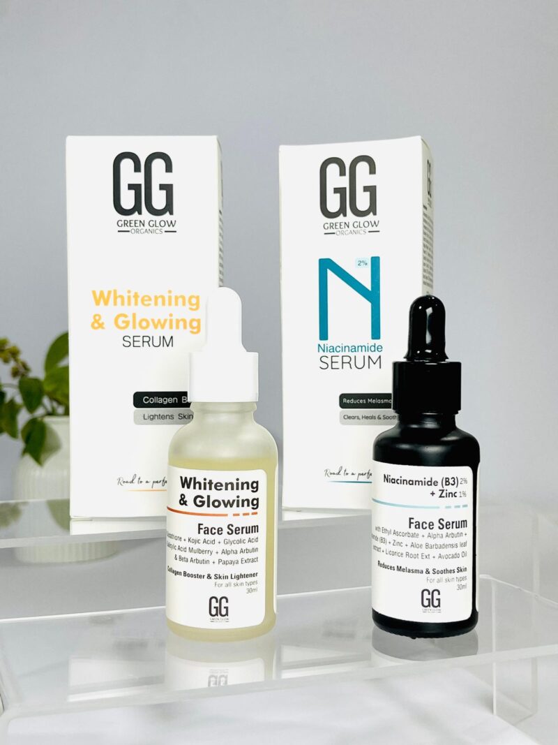 Green Glow Organics (Vitamin-C & Niacinamide Serums Deal)