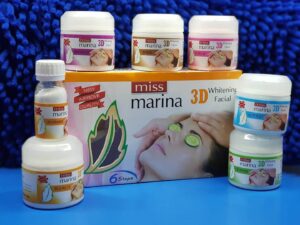 Miss. Marina 3D Whitening Facial Kit