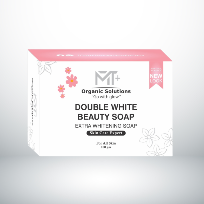 MT+ Organic Solutions Extra Whitening Beauty Soap (100gm)