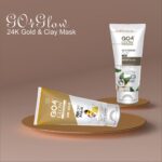 Go4Glow 24K Gold Mask & Clay Mask (Pack of 2)