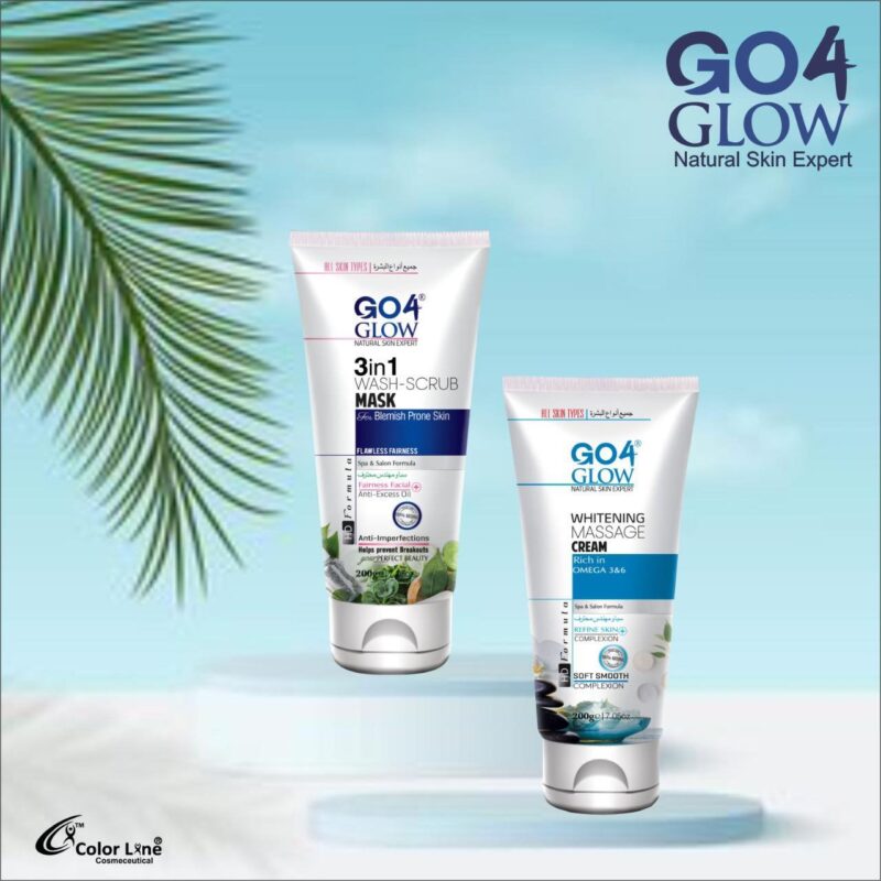 Go4Glow 3in1 & Massage Cream (Pack of 2)