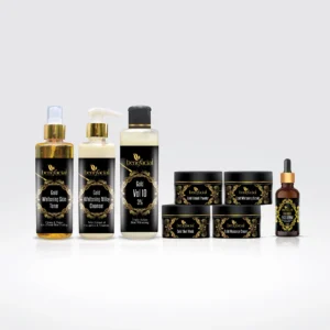 Benefacial Whitening Gold Facial Set (300gm Each)