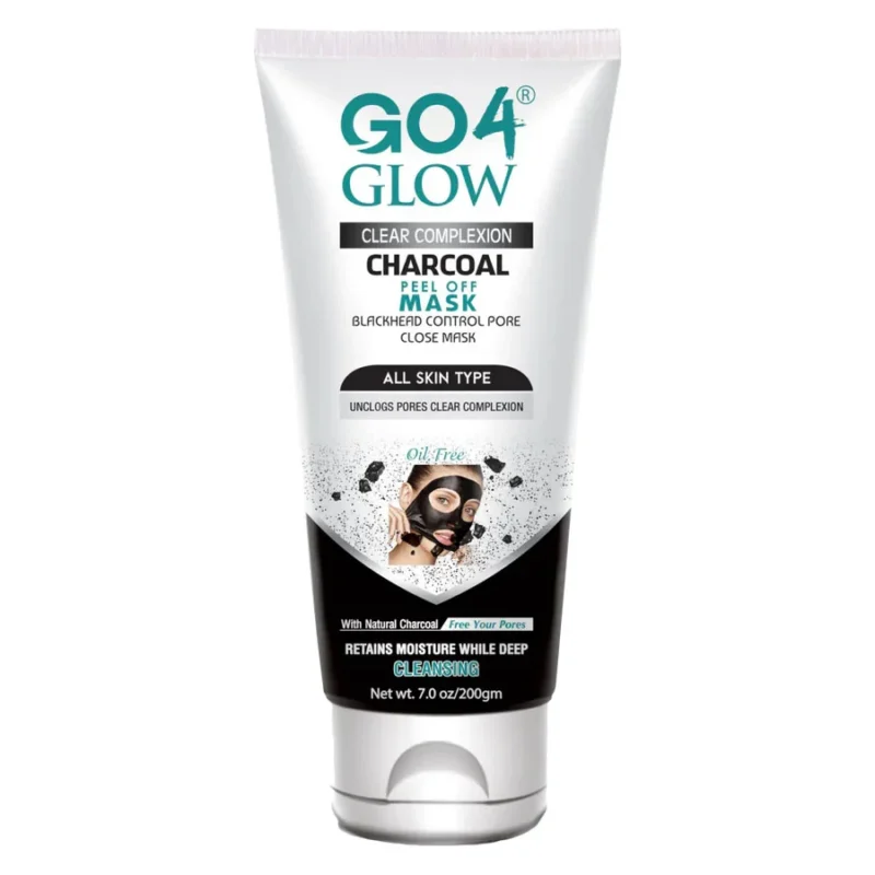 Go4Glow Charcoal Peel-Off Mask (200gm)