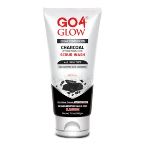 Go4Glow Charcoal Scrub + Wash (200gm)