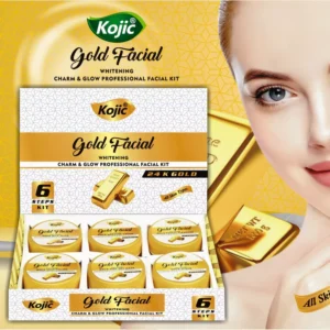 Kojic Gold Facial Whitening Charm & Glow Kit