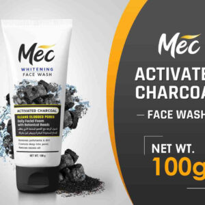 Mec Activated Charcoal Face Wash (100gm)