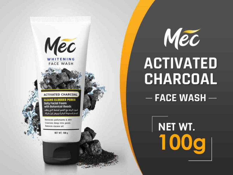 Mec Activated Charcoal Face Wash (100gm)