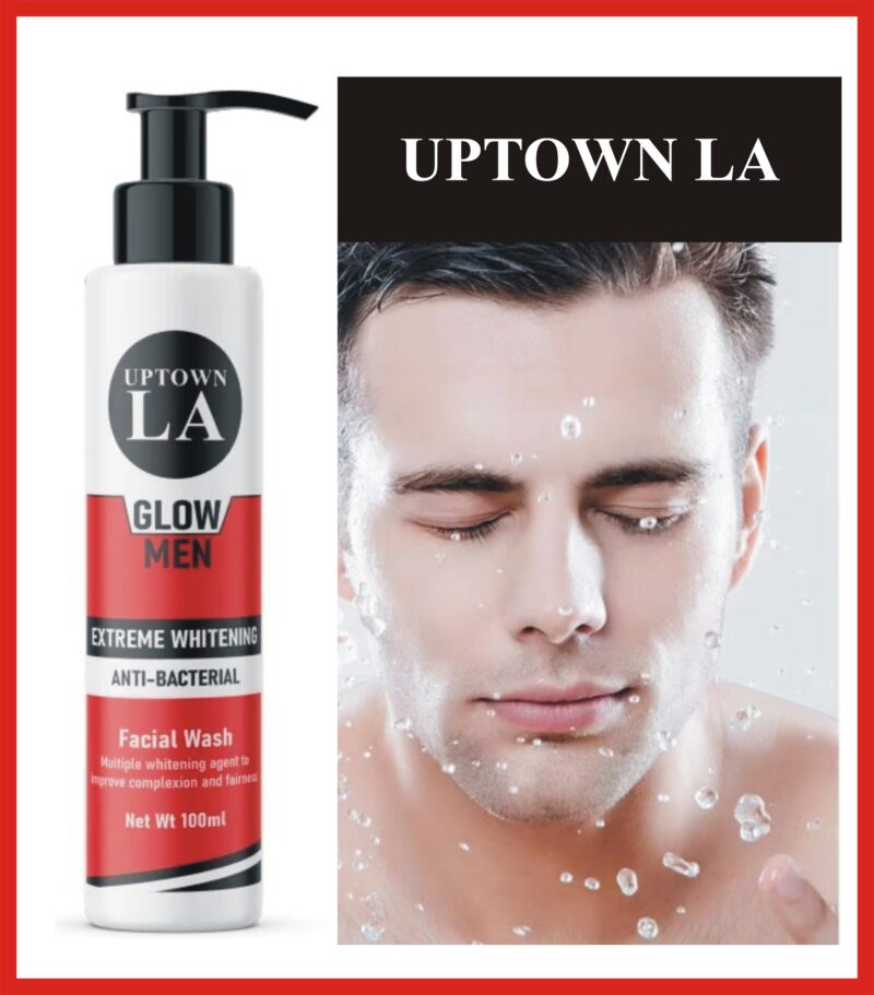 Uptown LA Men's Whitening Face Wash (100ml)