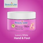 Beauty Line Cosmetics Luxury White Hand & Foot Cleanser + Scrub