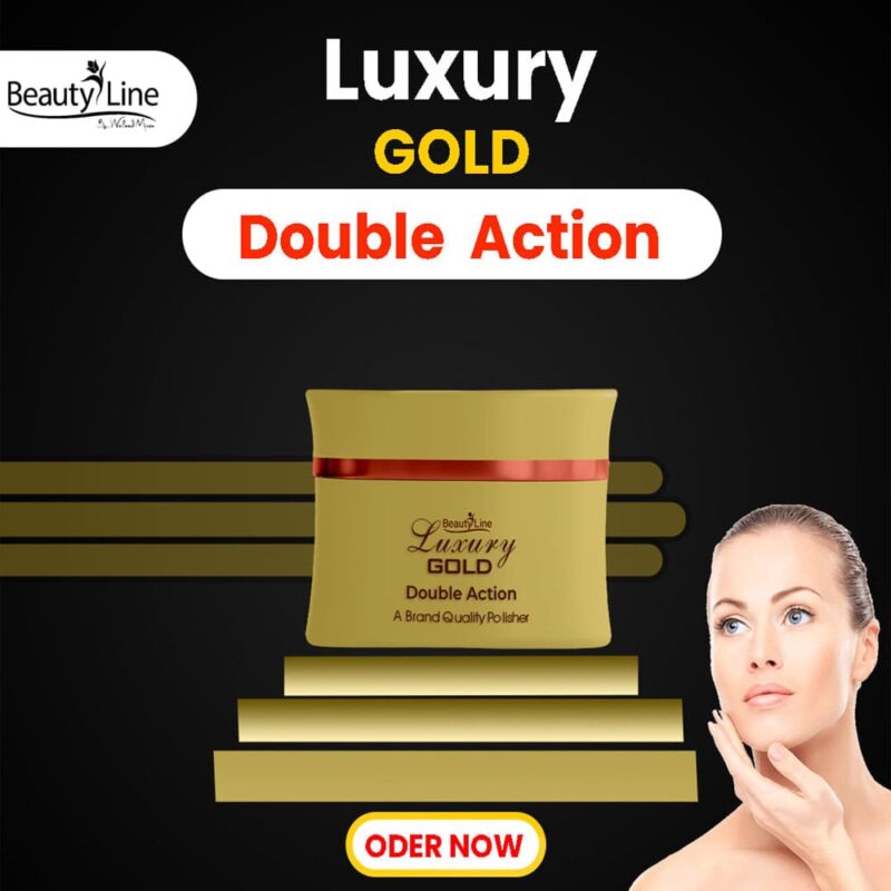 Beauty Line Luxury Gold Double Action Cleanser (200gm)