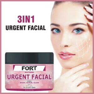 FORT Whitening 3in1 Urgent Facial (75gm)