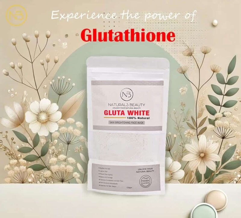 Naturals Beauty Gluta White Skin Brightening Face Mask (120gm)