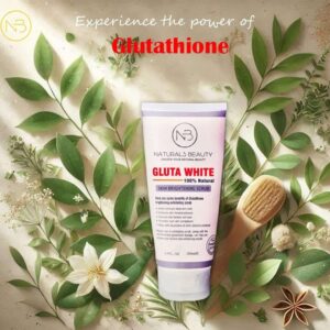 Naturals Beauty Gluta White Skin Brightening Scrub (200ml)