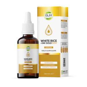 Olim Naturals 24K Gold + White Rice Serum (30ml)