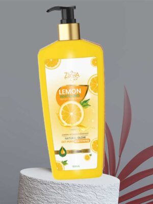 Zarwa Gold Cosmetics Lemon Whitening Hand & Body Lotion (400ml)