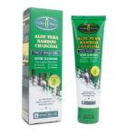 Aichun Beauty Deep Cleansing Exfoliating Aloe Vera Bamboo Facial Cleanser Face Wash Gel (100ml)