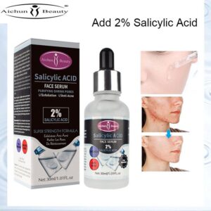 Aichun Beauty Face Serum Sallicylic Acid Purifying Shrink Pores Exfoliation Anti-Acne Skin Serum (30ml)