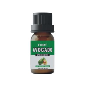 FORT Avocado Oil Carrier Oil 100 % Pure % Natural (10ml)