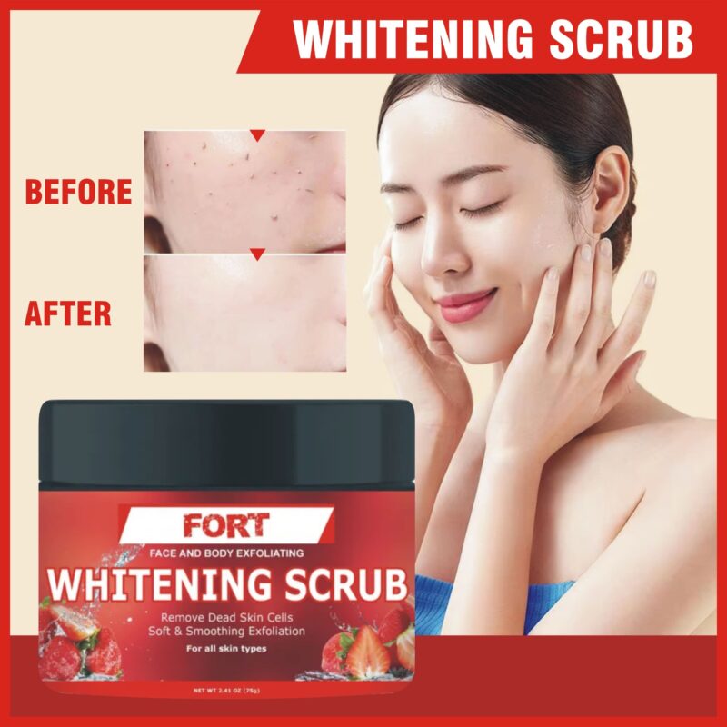 FORT Face & Body Whitening Scrub (75gm)