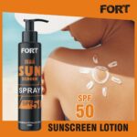 Fort Sunscreen Lotion SPF50 Sunblock (100ml)