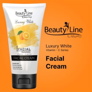 Beauty Line Luxury White Vitamin-C Facial Cream (150ml)