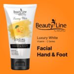 Beauty Line Luxury White Vitamin-C Facial Hand & Foot (150ml)