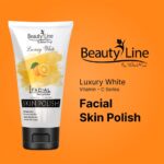 Beauty Line Luxury White Vitamin-C Facial Skin Polish (120ml)