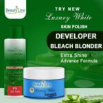 Beauty Line Skin Polish Kit (Volume + Bleach Powder) Salon Pack