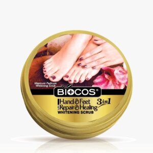 Biocos Hand & Feet 3in1 Repair & Healing Whitening Scrub (50gm)