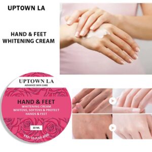 Uptown LA Hand & Feet Whitening Cream (30ml)