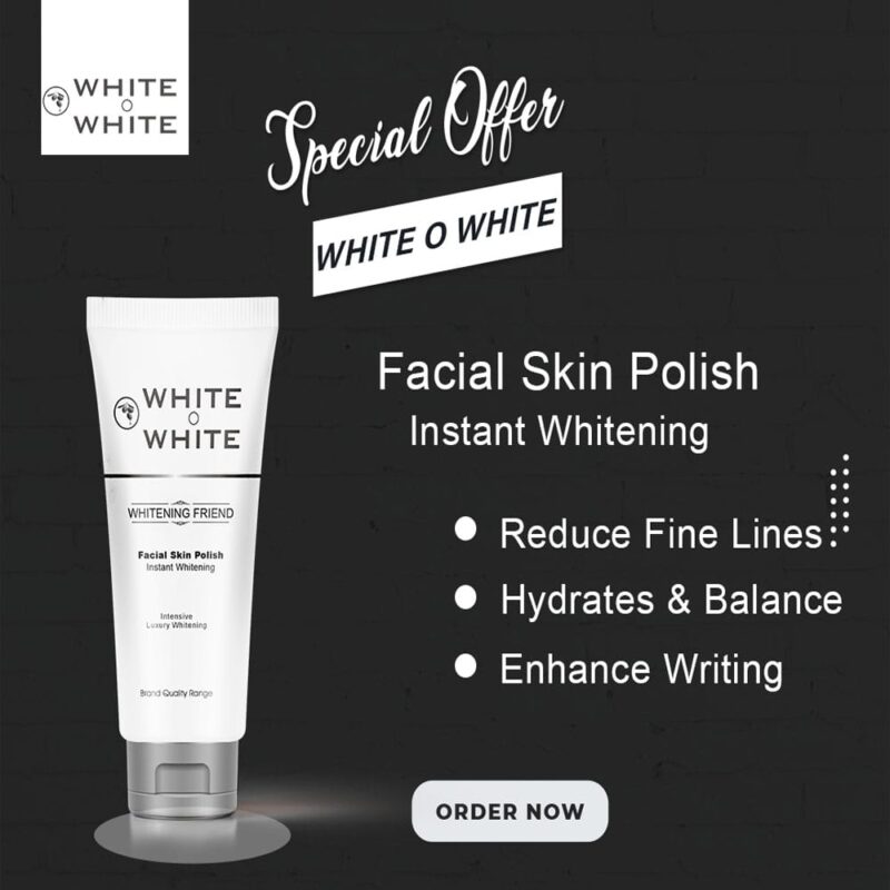 White O White Facial Skin Polish (200ml)