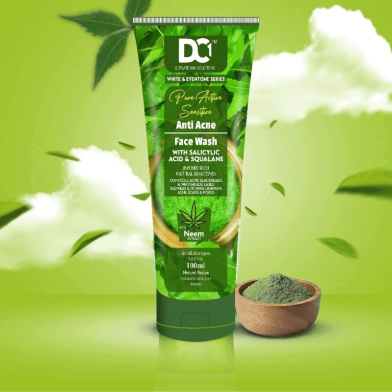 DC1 Cosmetics Anti-Acne Face Wash (150ml)