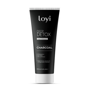 Loyi Deep Detox Activated Charcoal Face Wash (100ml)