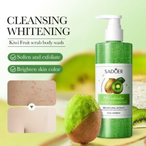 SADOER Kiwi Fruit Scrub Skin Hydrating Body Wash (300ml)
