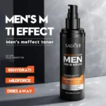 SADOER Mens Cleanser Toner Glowing Firming Emollient Moisturizing Water (120ml)