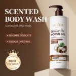 SADOER Moisturizing Coconut Oil Shower Gel Amino Acid (500ml)