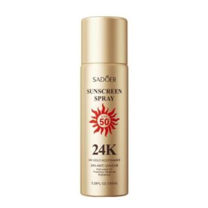 SADOER UV Protection 24K Gold Nicotinamide Sunscreen Spray (150ml)