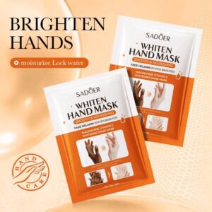 SADOER Vitamin C Skin Care Dark Skin Lightening & Whitening Moisturizing Hand Mask (35gm)