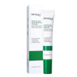 BIOAQUA Salicylic Acid Acne Cream Reduces Redness Relieves Acne Scars Tightens Skin Softens Moisturizing Blackheads Removal Cream (20gm)