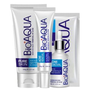 BIOAQUA Skin Care Acne Face Treatment 3in1 Acne Series (With Out Sheet Mask)