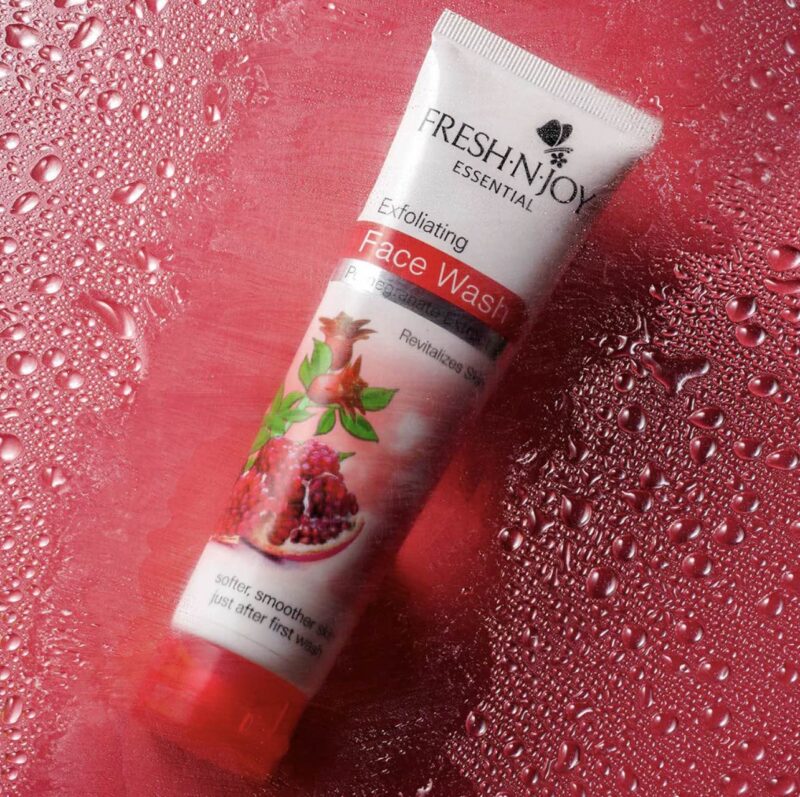 Fresh-N-Joy Exfoliating Face Wash Pomegranate