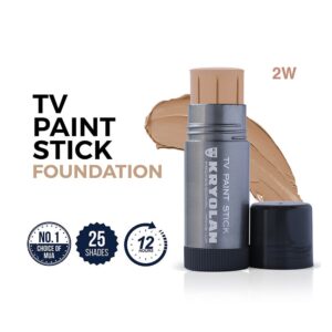 Kryolan Makeup TV Paint Stick Foundation (Shade-2W)