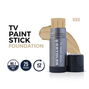 Kryolan Makeup TV Paint Stick Foundation (Shade-522)