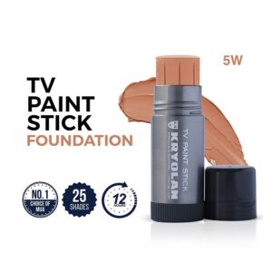 Kryolan Makeup TV Paint Stick Foundation (Shade-5W)
