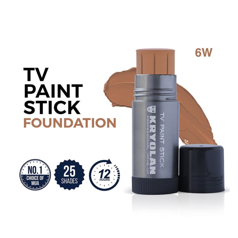 Kryolan Makeup TV Paint Stick Foundation (Shade-6W)